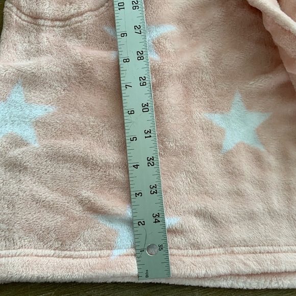 UGG Miranda XL Robe Pink Star Print Cozy Luxurious Preppy - Picture 9 of 12